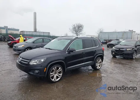 2012 Volkswagen Tiguan Sel из США, поврежденный, VIN WVGAV7AX7CW583304